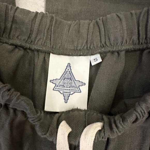 Jungmaven Cambria Pant Wide-Leg Pants - Small (S) - Olive Green.  NWOT - Picture 3 of 5